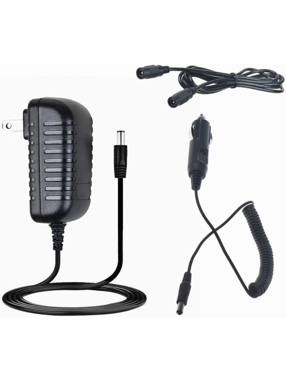 1200A Jump Starter with Air Compressor & Inverter - Power Supply Adapter Charger